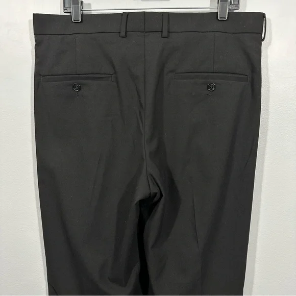 NWT H&M Relaxed Fit Mens Black Dress Pants Size 36R